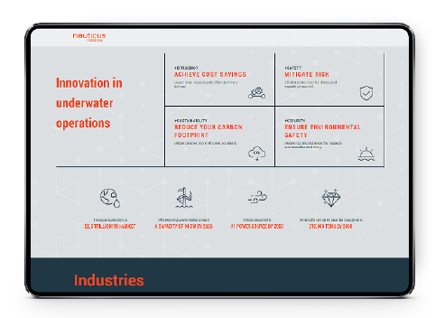 Nauticus Robotics Website